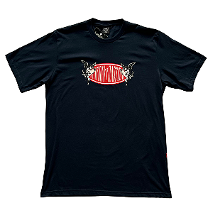 Camiseta Oversized Chronic Azul Anjos do Pixo - Streetwear