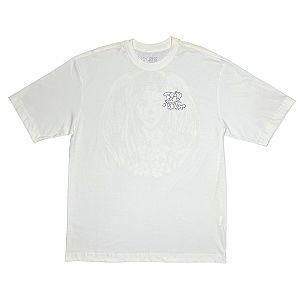 Camiseta Oversized TripSide Off White Alerquina - Streetwear