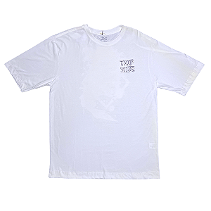 Camiseta Oversized TripSide Off White Carpa - Streetwear