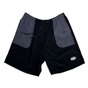 SHORT HYDRONATIC PRETA E CINZA 1