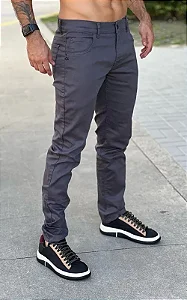 Calça Essencial Slim Bolso Faca - Ogochi