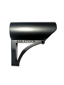 Coronha Stock Soleira M4 Ar15 Carabina Pcp Cilindro 61mm Air