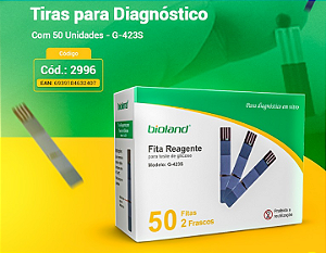 Tiras Reagentes Bioland C/50un