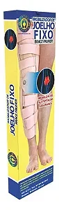 Imobilizador De Joelho Fixo Brace Pauher bege - ortho pauher