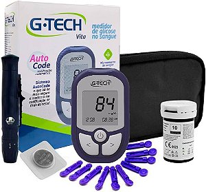 Medidor de glicose Vita - G-Tech