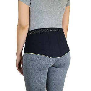CINTA LOMBAR D/COMPRES ELASTICA C/HASTE PR/VD MERCUR M BC0907-BVD - MERCUR