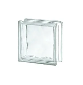Bloco de Vidro Seven 19x19cm Translúcido