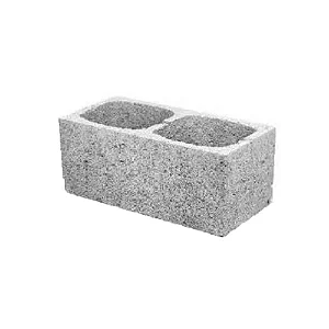 Bloco de Cimento Ramos 19x19x39cm Vedação Rústico com Fundo