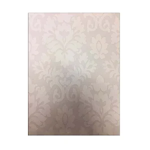 Papel de parede arabesco bege 1534 52cm x 10m vinilizado Revex