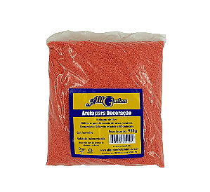 Areias para decoração 950G - Vermelho