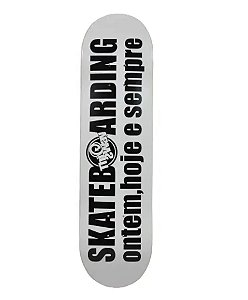 Shape This Way Skateboarding Branco
