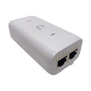 U-POE-AF-BR - FONTE POE GIGABIT UBIQUITI 48VDC 0.32A 0.5A, APARELHO PARA ALIMENTACAO ELETRICA PARA DISPOSITIVOS