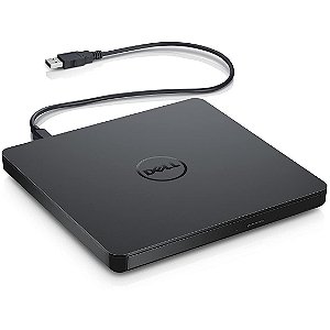 Gravador Externo USB 3.0 Fina de DVD +/- RW da Dell - DW316