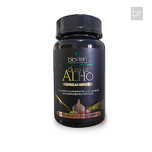 ÓLEO DE ALHO 100% DESODORIZADO - 60 Cápsulas de 690mg