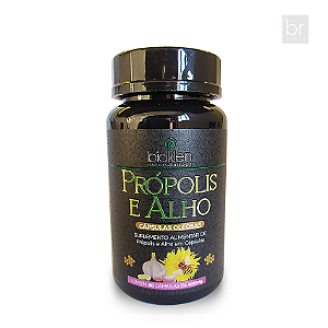 PRÓPOLIS E ALHO  60 Cápsulas 400mg