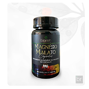 MAGNÉSIO MALATO | 60 Cápsulas 450mg