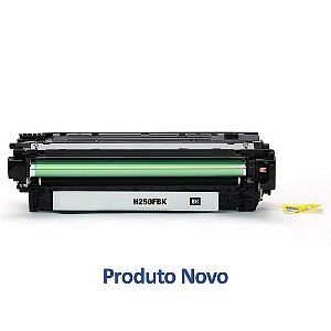 Toner HP CE250A | CP3525 | CM3530 LaserJet Preto Compatível