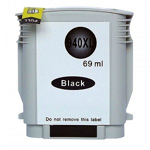 Cartucho para HP 8000 | Pro 8000dn | HP 940XL Preto Compatível 69ml
