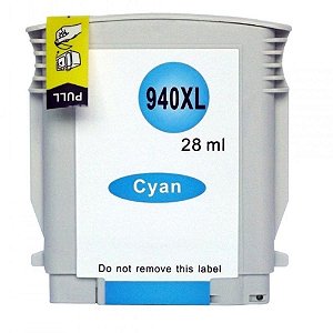 Cartucho para HP 8500 | Pro 8000dwn | HP 940XL Ciano Compatível 28ml