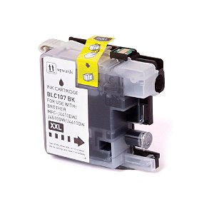Cartucho para Brother MFC-J4510DW | LC107BK Preto Compatível
