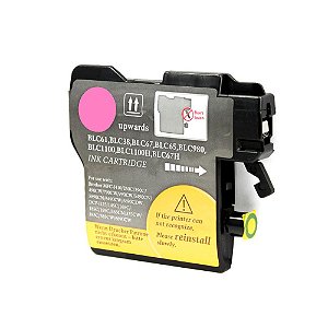 Cartucho para Brother DCP-J125 | J125 | LC61M Magenta Compatível
