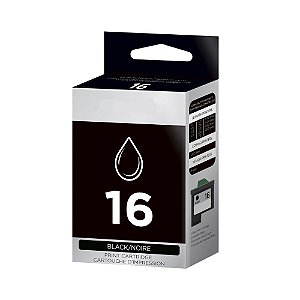 Cartucho Lexmark X1270 | X1195 | Lex 16 Preto Compatível