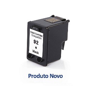 Cartucho HP 1510 | C3180 | HP 92 Deskjet Preto Compatível 13ml