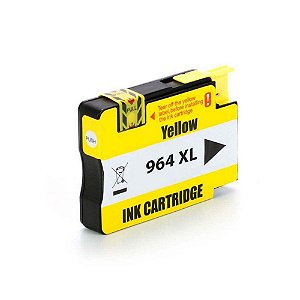 Cartucho HP 964XL | HP 964 | 3JA56AL OfficeJet Pro Amarelo Compatível