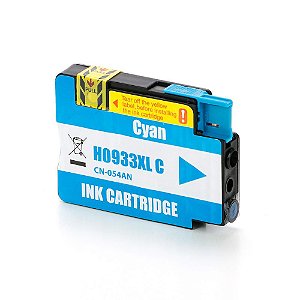 Cartucho HP 933 | HP 933XL | CN054AL OfficeJet Ciano Compatível