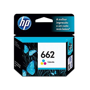 Cartucho HP 662 | CZ104AB Colorido Original 2ml