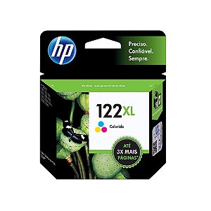 Cartucho HP 122XL | CH564HB Colorido Original 6ml