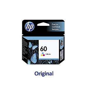 Cartucho HP 60 | CC643WB Colorido Original 3ml