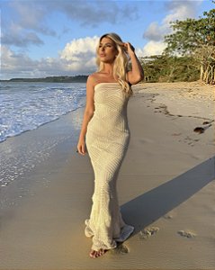 Vestido Longo Tomara que Caia