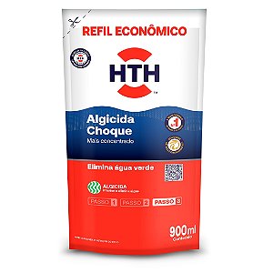 Algicida de Choque HTH Refil 900ML
