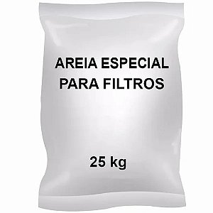 Areia Especial para Filtro 25kg