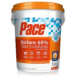Cloro Pace Dicloro 60% 10kg