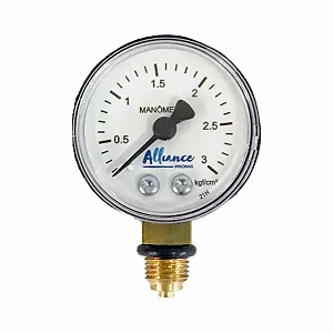 Manômetro para Filtro de Piscina Alliance