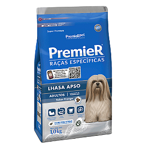 Ração Premier Raças Específicas Lhasa Apso Adultos 1Kg