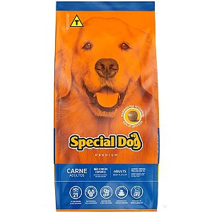 Ração Special Dog Premium Carne para Cães Adultos 20kg