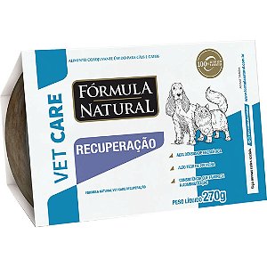 Ração Úmida Fórmula Natural Vet Care Recuperação para Cães e Gatos 270G
