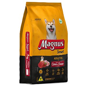 Ração Magnus Smart Carne e Frango para Cães Adultos 15Kg