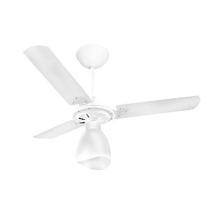 Ventilador de Teto 127V New Delta Light 130W Branco