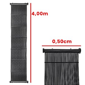 Coletor Solar para Piscina 4m x 0,50cm Tempersol
