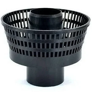 Cesto Defletor CF/TP ABS Preto - Jacuzzi