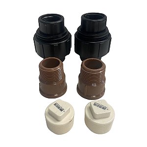 Kit Terminal Aquecedor Solar Piscina Temper-Pool