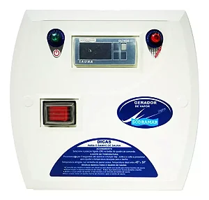 Comando Digital Para Sauna a Vapor Compact Line Sodramar