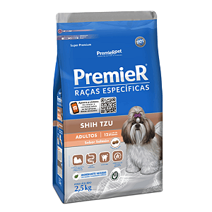 Ração Premier Raças Específicas Shih Tzu Adultos Salmão 2,5Kg