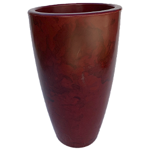 Vaso Minas Pérola Cônico M 60cm CINZA