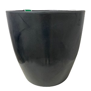 Vaso Pérola Oval M 48cm CINZA