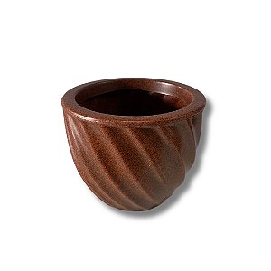 Vaso Cachepô Cintra 15 P Marrom